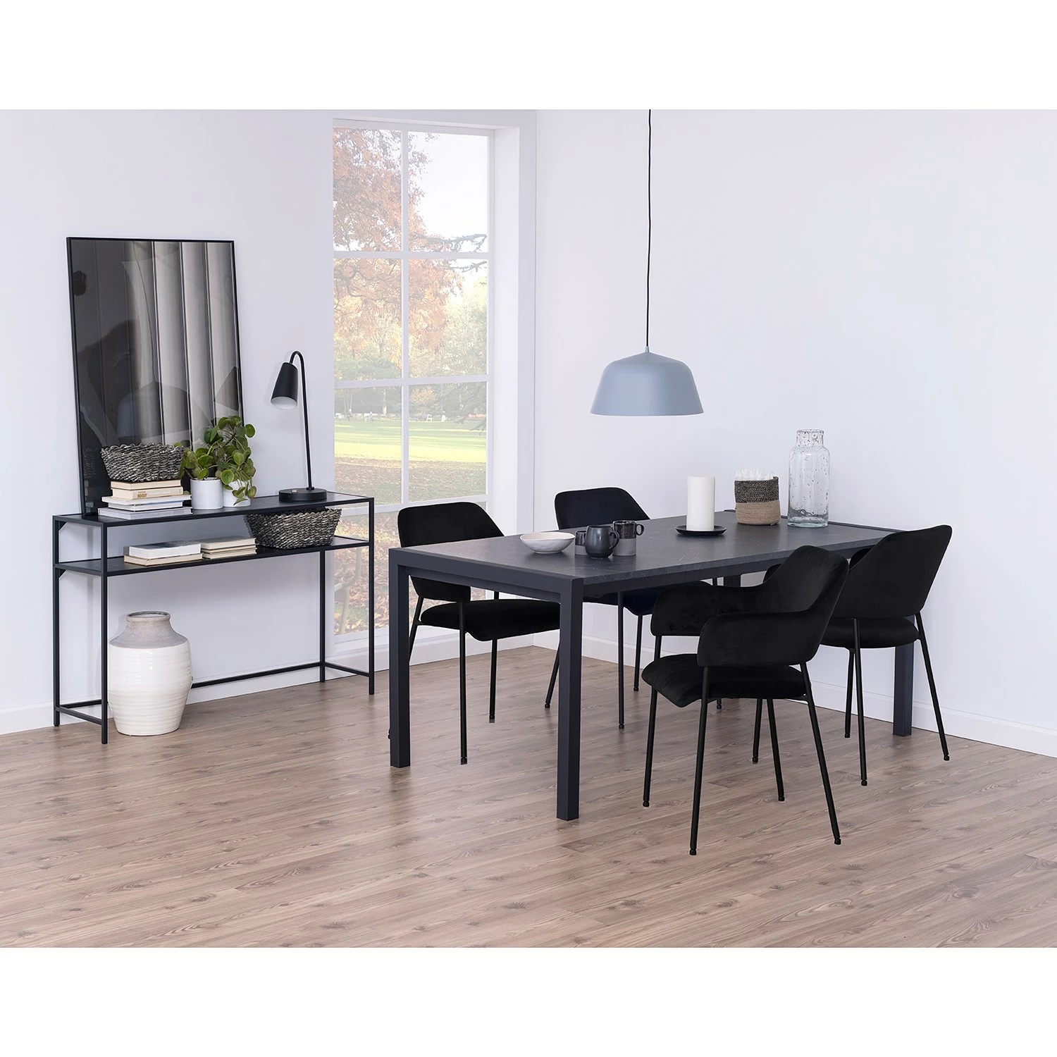 Loftscape Chaises à accoudoirs Rapallo (lot de 2) - Noir 4 Loftscape Chaises à accoudoirs Rapallo (lot de 2) - Noir – Image 2