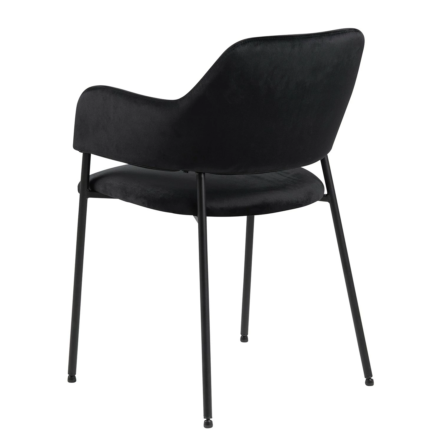 Loftscape Chaises à accoudoirs Rapallo (lot de 2) - Noir 8 Loftscape Chaises à accoudoirs Rapallo (lot de 2) - Noir – Image 6