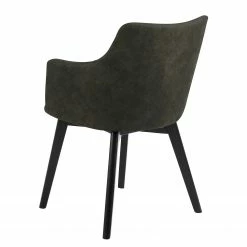 Loftscape Chaises à accoudoirs Kampen I (lot de 2) - Vert olive foncé -Chaises Boutique 1000319597 220128 1257090050 DETAILS P000000001000319597