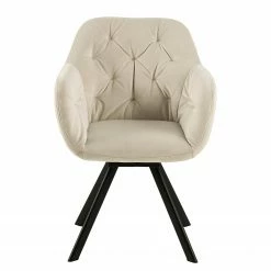 Loftscape Chaise à accoudoirs Roseburg - Blanc ivoire -Chaises Boutique 1000319601 220128 1257110030 DETAILS P000000001000319601