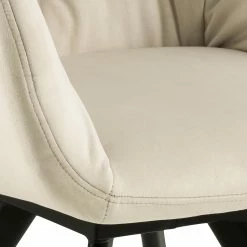 Loftscape Chaise à accoudoirs Roseburg - Blanc ivoire -Chaises Boutique 1000319601 220128 1257110070 DETAILS P000000001000319601