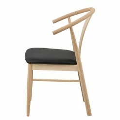 Loftscape Chaises Porras I (lot de 2) - Noir / Imitation chêne clair -Chaises Boutique 1000319611 220128 1257150040 DETAILS P000000001000319611