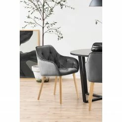 Loftscape Chaises à accoudoirs Magrin II (2) - Gris -Chaises Boutique 1000319614 220128 1257160021 MOOD DETAILS P000000001000319614 mood