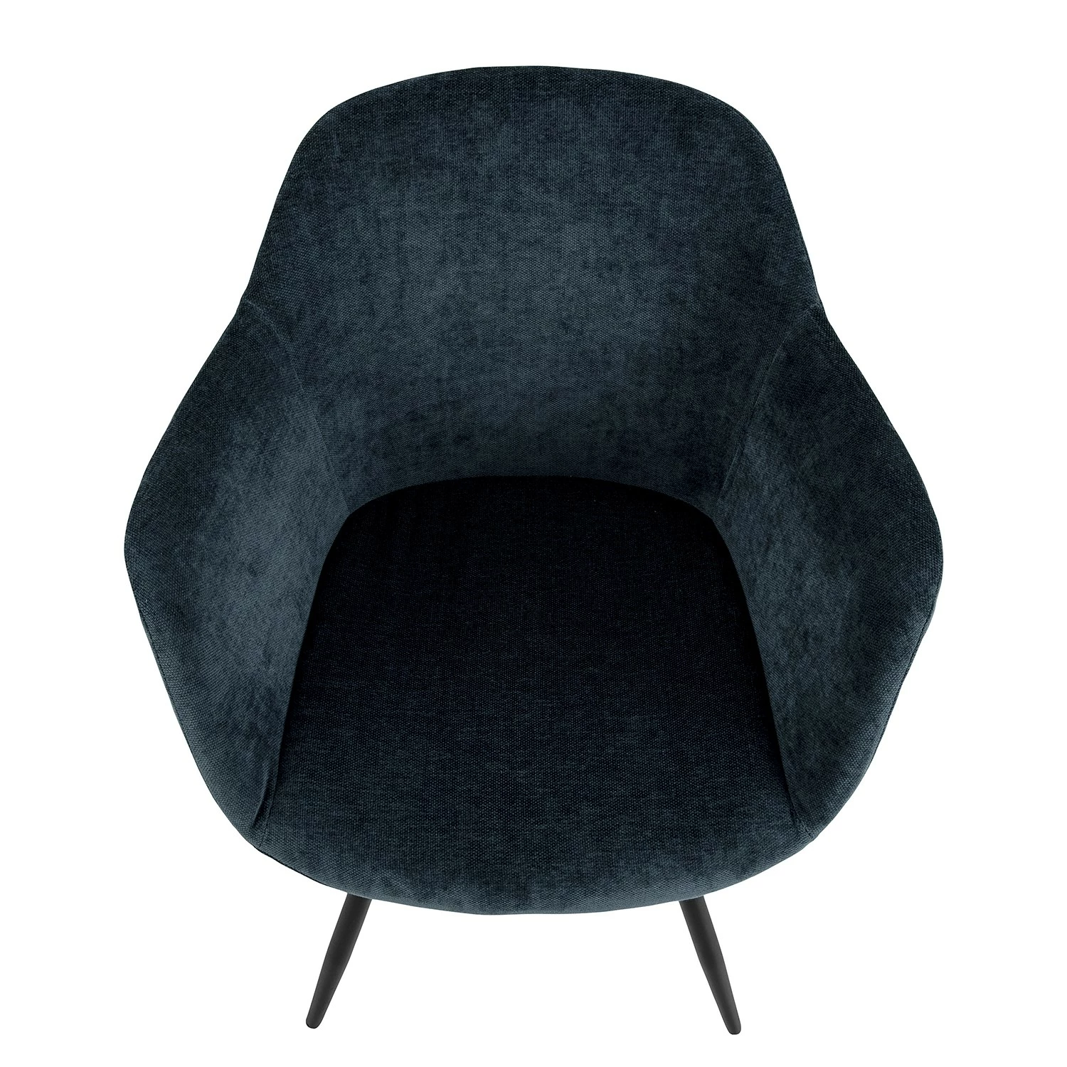 Loftscape Chaise à accoudoirs Gawler - Bleu foncé 9 Loftscape Chaise à accoudoirs Gawler - Bleu foncé – Image 7