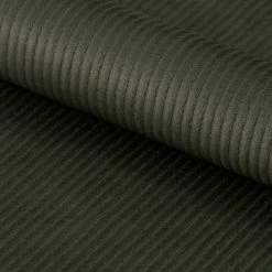 Loftscape Chaises capitonnées Ferland (lot de 4) - Velours côtelé / Fer - Vert olive foncé / Noir -Chaises Boutique 1000319622 220128 1257200090 DETAILS P000000001000319622