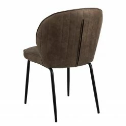 Loftscape Chaises capitonnées Koppal I (lot de 2) - Marron foncé vintage 21 Loftscape Chaises capitonnées Koppal I (lot de 2) - Marron foncé vintage -Chaises Boutique 1000319626 220128 1257220050 DETAILS P000000001000319626