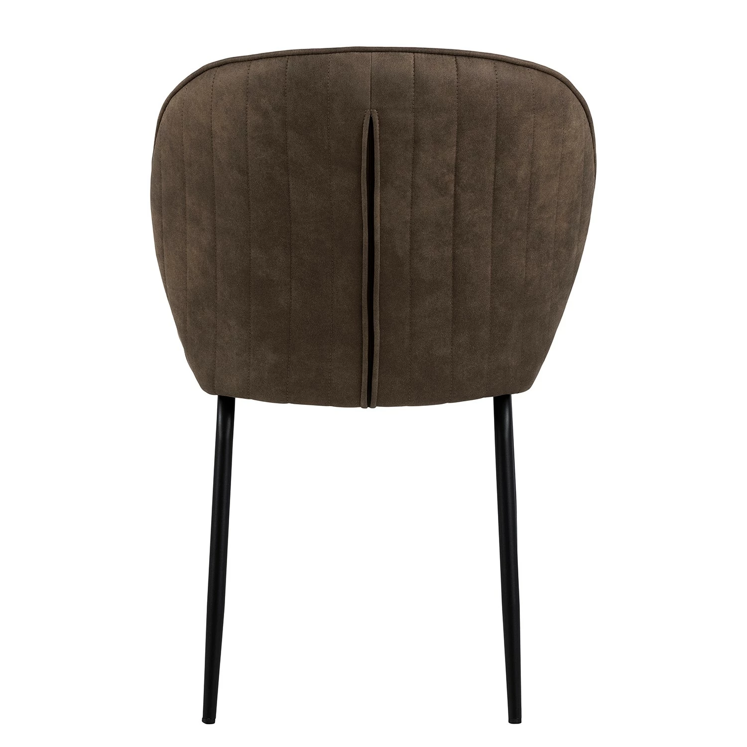 Loftscape Chaises capitonnées Koppal I (lot de 2) - Marron foncé vintage 10 Loftscape Chaises capitonnées Koppal I (lot de 2) - Marron foncé vintage – Image 8