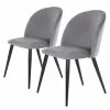 Chaises capitonnées Ruxby (lot de 2) - Gris 1 Chaises capitonnées Ruxby (lot de 2) - Gris -Chaises Boutique 1000329353 220203 16142000010 IMAGE P000000001000329353