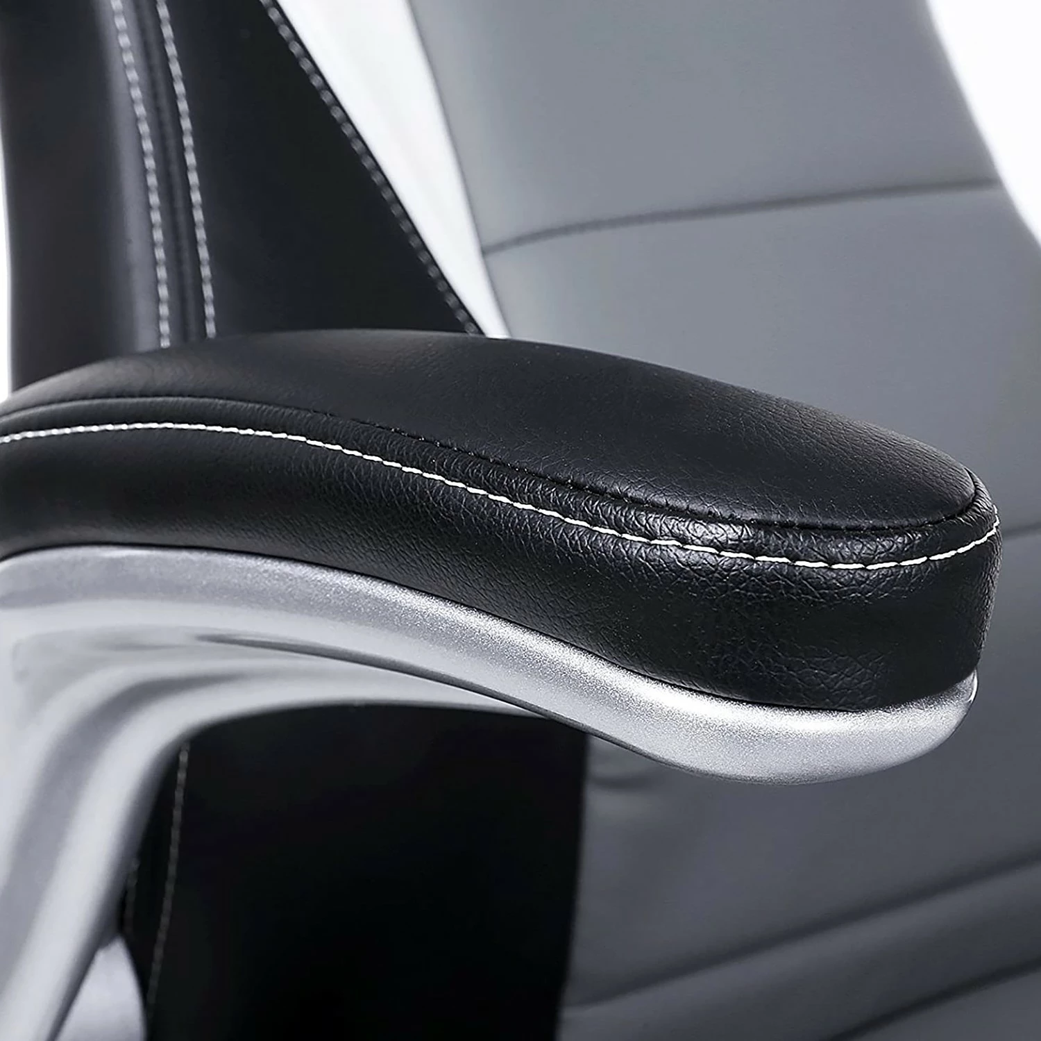 Loftscape Fauteuil de bureau Milnor - Noir / Gris 7 Loftscape Fauteuil de bureau Milnor - Noir / Gris – Image 5