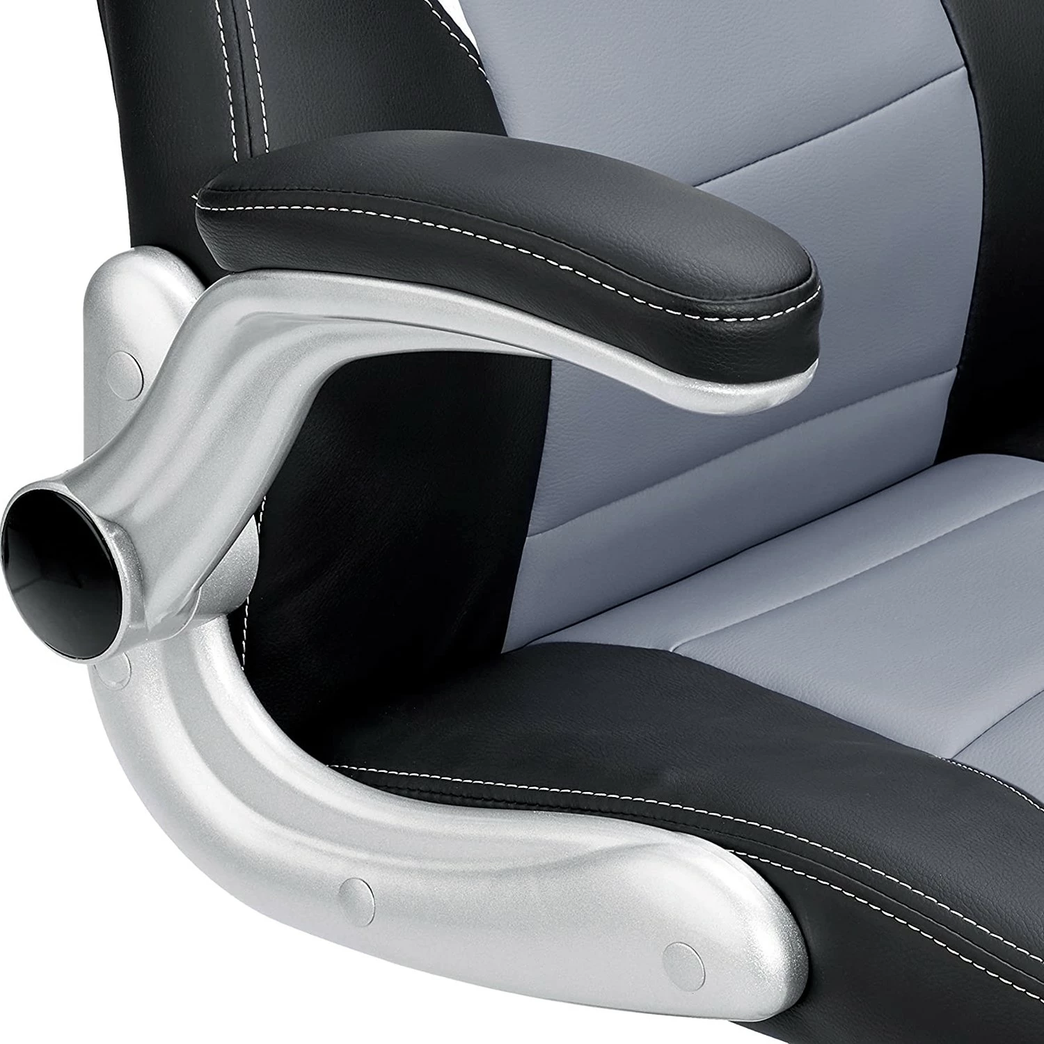 Loftscape Fauteuil de bureau Milnor - Noir / Gris 10 Loftscape Fauteuil de bureau Milnor - Noir / Gris – Image 8