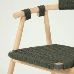 Loftscape Chaises à accoudoirs Puras (lot de 2) - Vert olive foncé -Chaises Boutique 1000340202 220414 040 DETAILS P000000001000340202