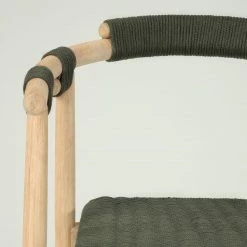 Loftscape Chaises à accoudoirs Puras (lot de 2) - Vert olive foncé -Chaises Boutique 1000340202 220414 045 DETAILS P000000001000340202