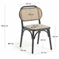 Chaises Porlo (lot de 2) - Orme 21 Chaises Porlo (lot de 2) - Orme -Chaises Boutique 1000340205 220414 500 SKETCH DETAILS P000000001000340205 sketch