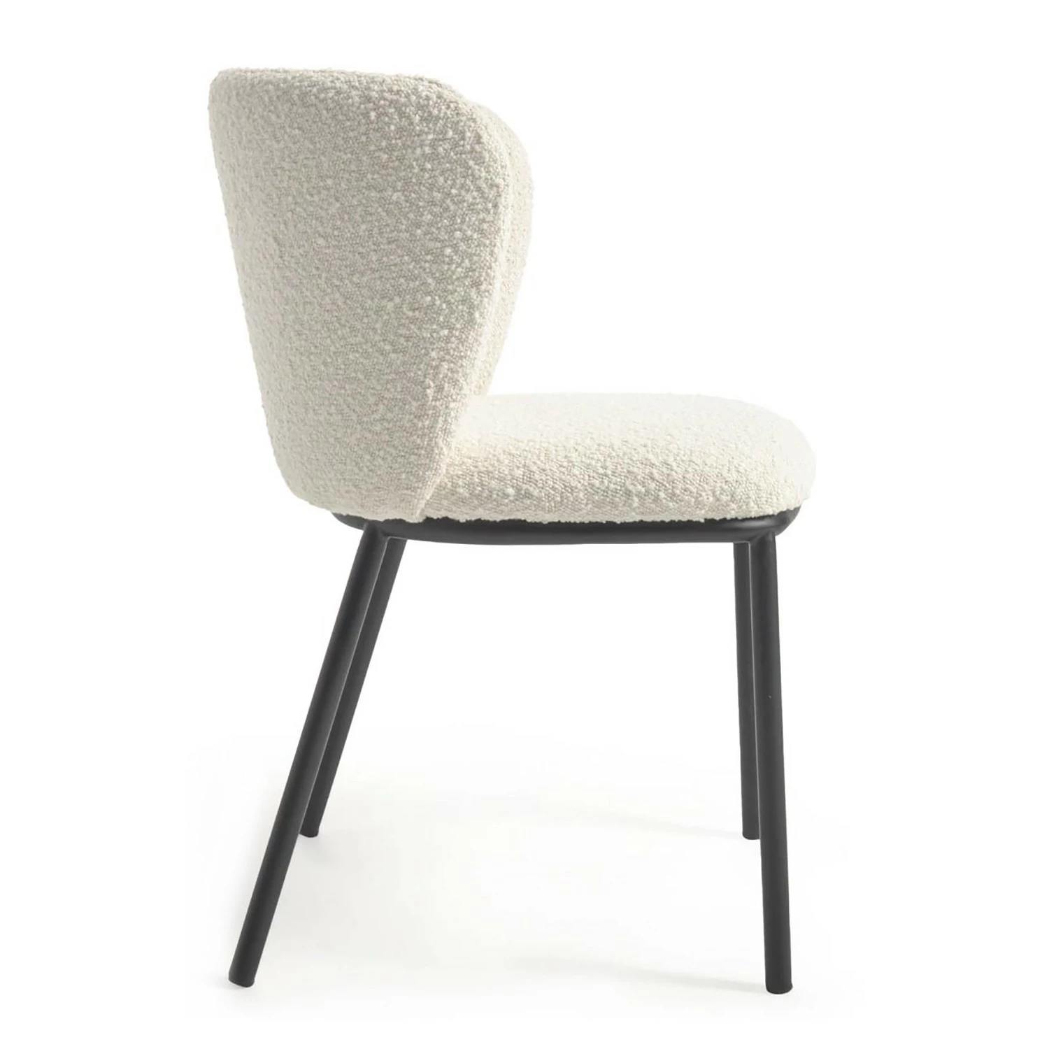 Loftscape Chaises capitonnées Rovigo (2er-Set) - Blanc 9 Loftscape Chaises capitonnées Rovigo (2er-Set) - Blanc – Image 7