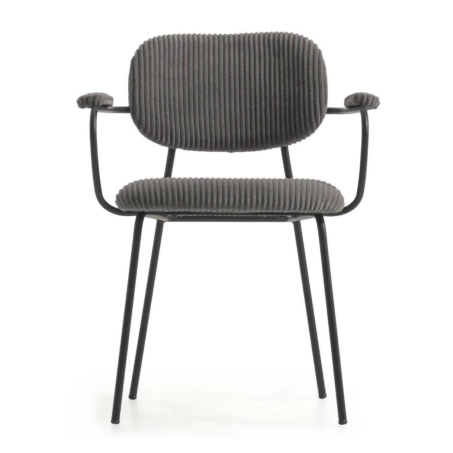 Loftscape Chaises à accoudoirs Sean I (lot de 2) - Taupe 6 Loftscape Chaises à accoudoirs Sean I (lot de 2) - Taupe – Image 4