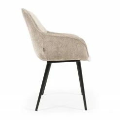 Loftscape Chaises à accoudoirs Sophie (lot de 2) - Blanc ivoire -Chaises Boutique 1000340230 220414 030 DETAILS P000000001000340230