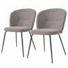 Loftscape Chaises capitonnées Moselle (2er-Set) - Gris lumineux 2 Loftscape Chaises capitonnées Moselle (2er-Set) - Gris lumineux -Chaises Boutique 1000340233 220414 010 IMAGE P000000001000340233