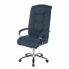 Duo Collection Fauteuil de direction Benno - Tissu / Métal - Bleu Marine / Chrome -Chaises Boutique 1000343750 220411 010 IMAGE P000000001000343750