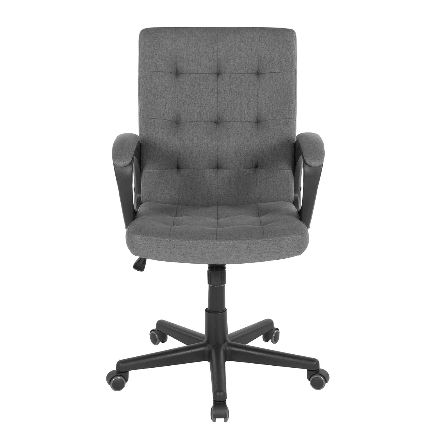 Duo Collection Fauteuil de direction Raphael - Tissu / Nylon - Gris foncé / Noir 3 Duo Collection Fauteuil de direction Raphael - Tissu / Nylon - Gris foncé / Noir