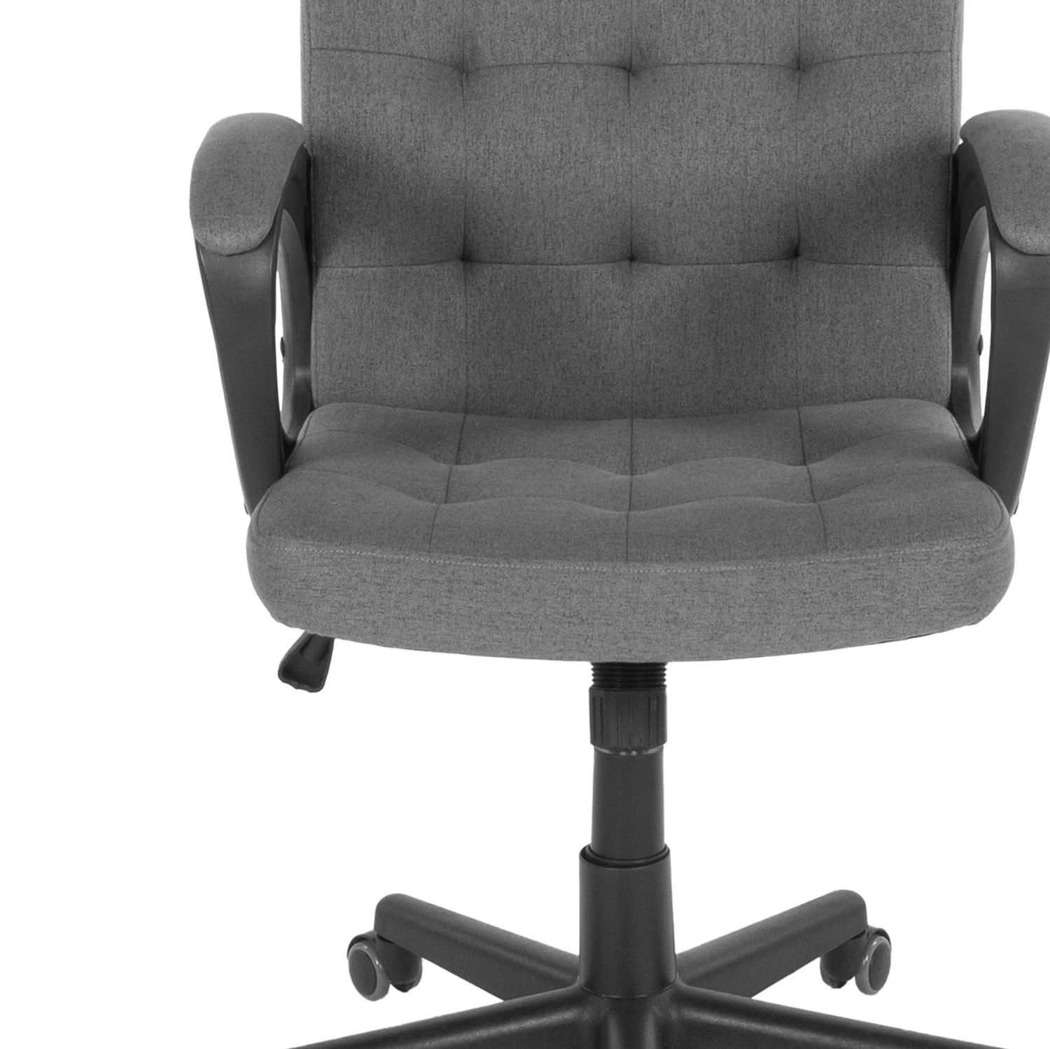 Duo Collection Fauteuil de direction Raphael - Tissu / Nylon - Gris foncé / Noir 4 Duo Collection Fauteuil de direction Raphael - Tissu / Nylon - Gris foncé / Noir – Image 2