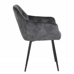 Red Living Chaises à accoudoirs Portol (lot de 2) - Gris 14 Red Living Chaises à accoudoirs Portol (lot de 2) - Gris -Chaises Boutique 1000343824 220406 035 DETAILS P000000001000343824