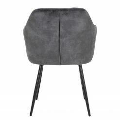 Red Living Chaises à accoudoirs Portol (lot de 2) - Gris 16 Red Living Chaises à accoudoirs Portol (lot de 2) - Gris -Chaises Boutique 1000343824 220406 045 DETAILS P000000001000343824