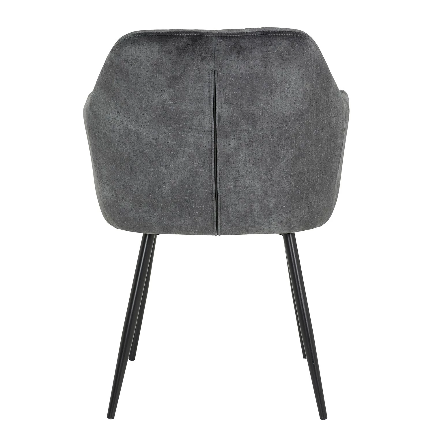 Red Living Chaises à accoudoirs Portol (lot de 2) - Gris 9 Red Living Chaises à accoudoirs Portol (lot de 2) - Gris – Image 7