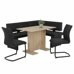 Red Living Chaises cantilever Playa (lot de 2) - Microfibre / Acier - Anthracite / Noir 13 Red Living Chaises cantilever Playa (lot de 2) - Microfibre / Acier - Anthracite / Noir -Chaises Boutique 1000343827 220406 055 DETAILS P000000001000343827