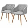 Butlers Chaises ROCK'N'SOUL (lot de 2) - Acier / Polyester - Gris 1 Butlers Chaises ROCK'N'SOUL (lot de 2) - Acier / Polyester - Gris -Chaises Boutique 1000343991 220406 010 IMAGE P000000001000343991
