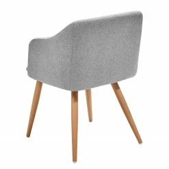 Butlers Chaises ROCK'N'SOUL (lot de 2) - Acier / Polyester - Gris -Chaises Boutique 1000343991 220406 050 DETAILS P000000001000343991