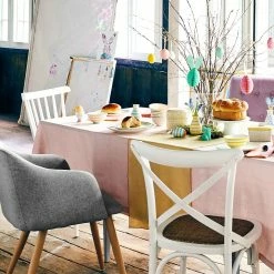 Butlers Chaises CROSS COUNTRY (lot de 2) - Bois d’orme / Rotin - Blanc -Chaises Boutique 1000343992 220406 022 MOOD DETAILS P000000001000343992 mood