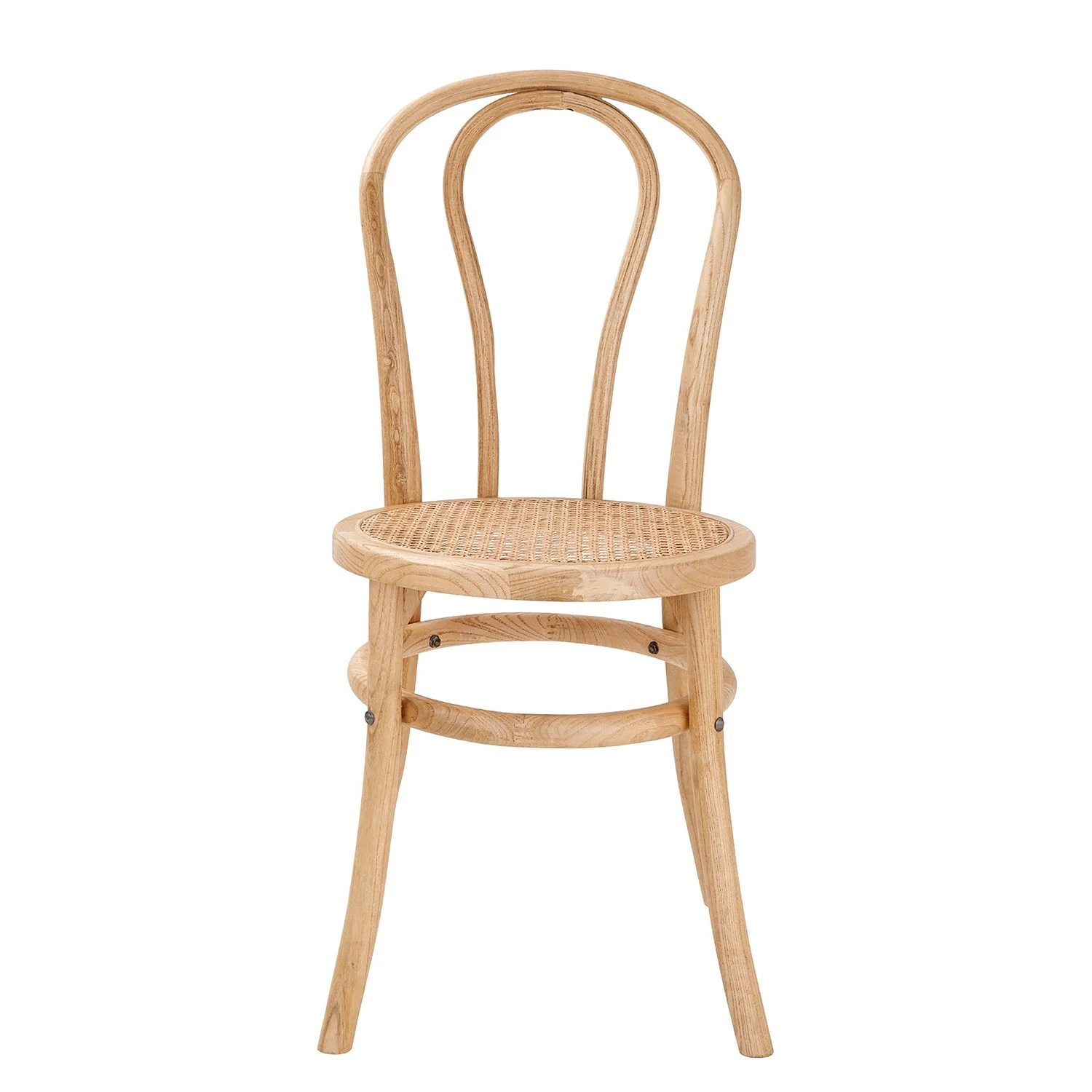 Butlers Chaises WIENER MELANGE (lot de 2) - Bois d’orme / Rotin - Naturel 7 Butlers Chaises WIENER MELANGE (lot de 2) - Bois d’orme / Rotin - Naturel – Image 5