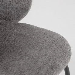 Red Living Chaises Sibari (lot de 2) - Chenille / Acier - Gris / Noir 20 Red Living Chaises Sibari (lot de 2) - Chenille / Acier - Gris / Noir -Chaises Boutique 1000344475 220412 035 DETAILS P000000001000344475