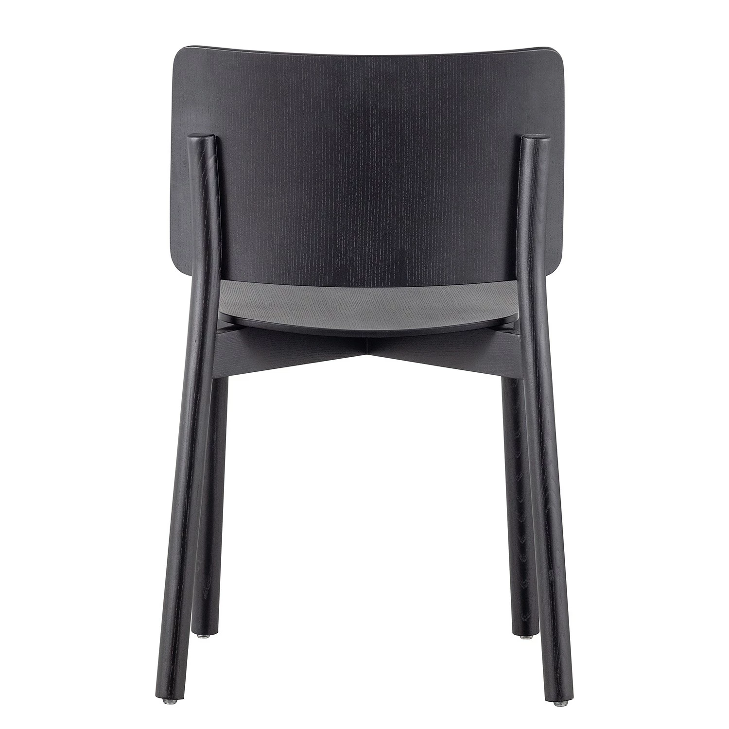 Loftscape Chaises Priscilla (lot de 2) - Frêne foncé 8 Loftscape Chaises Priscilla (lot de 2) - Frêne foncé – Image 6