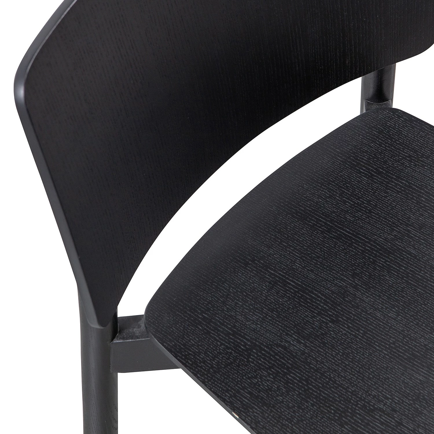 Loftscape Chaises Priscilla (lot de 2) - Frêne foncé 9 Loftscape Chaises Priscilla (lot de 2) - Frêne foncé – Image 7