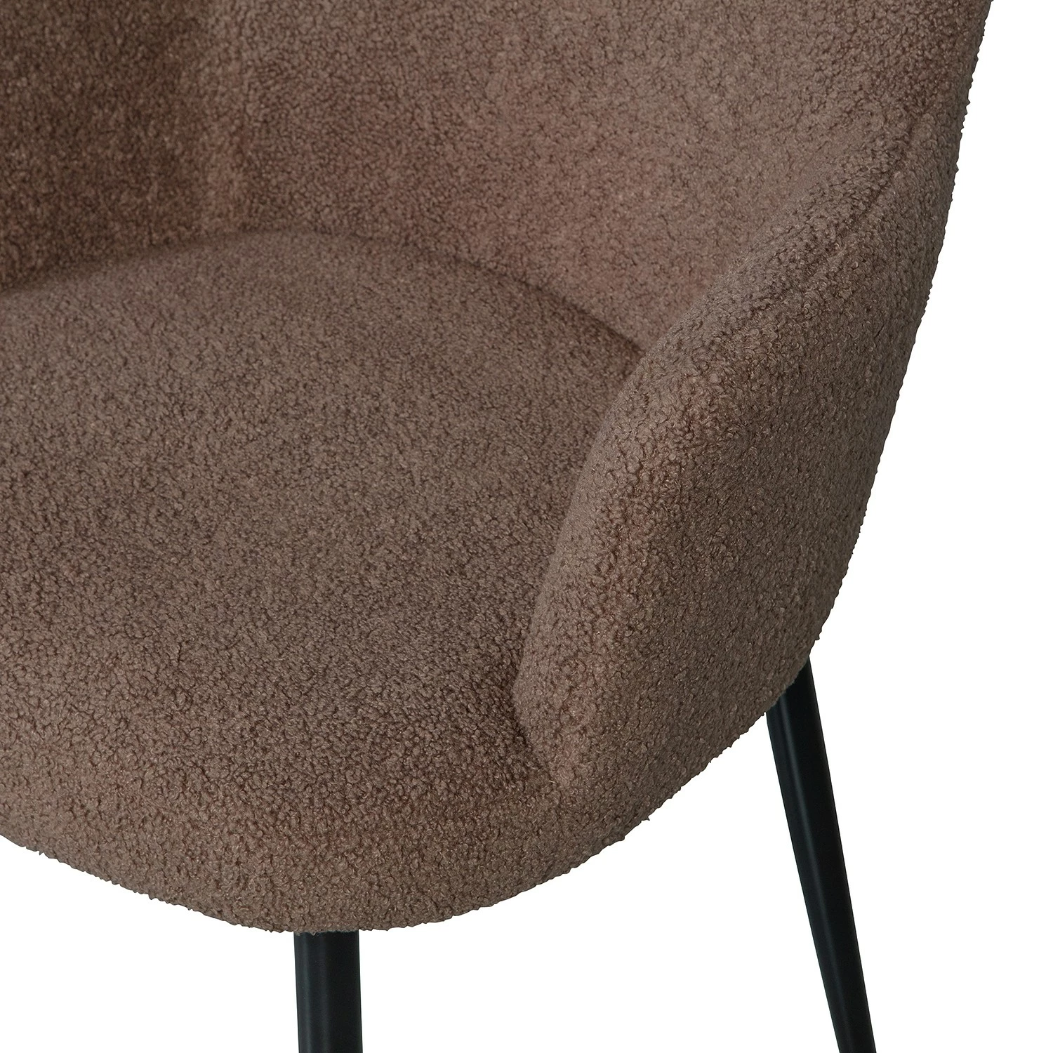 Loftscape Chaise à accoudoirs Volinia - Marron noix de coco 8 Loftscape Chaise à accoudoirs Volinia - Marron noix de coco – Image 6