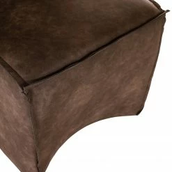 Red Living Chaise capitonnée Rachid - Cognac vintage -Chaises Boutique 1000352052 220520 040 DETAILS P000000001000352052