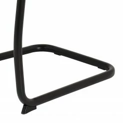 Loftscape Chaise cantilever La Paz III - Tissu / Métal - Noir - Gris - Lot de 4 -Chaises Boutique 1000352411 220610 082 DETAILS P000000001000352411