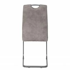 Loftscape Chaise cantilever Cotulla - Microfibre / Métal - Noir - Gris vintage - Lot de 4 19 Loftscape Chaise cantilever Cotulla - Microfibre / Métal - Noir - Gris vintage - Lot de 4 -Chaises Boutique 1000352412 220610 070 DETAILS P000000001000352412