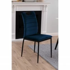 Loftscape Chaises capitonnées Glendive (lot de 4) - Bleu lagon 16 Loftscape Chaises capitonnées Glendive (lot de 4) - Bleu lagon -Chaises Boutique 1000353348 220614 021 MOOD DETAILS P000000001000353348 mood