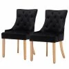 Loftscape Chaises capitonnées Thrall (lot de 2) - Noir -Chaises Boutique 1000356844 220615 010 IMAGE P000000001000356844