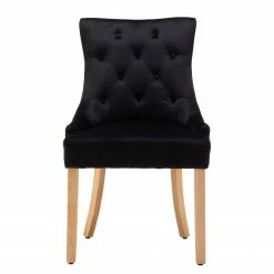 Loftscape Chaises capitonnées Thrall (lot de 2) - Noir 8 Loftscape Chaises capitonnées Thrall (lot de 2) - Noir -Chaises Boutique 1000356844 220615 030 DETAILS P000000001000356844