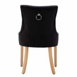 Loftscape Chaises capitonnées Thrall (lot de 2) - Noir 9 Loftscape Chaises capitonnées Thrall (lot de 2) - Noir -Chaises Boutique 1000356844 220615 040 DETAILS P000000001000356844