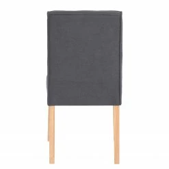 Loftscape Chaises capitonnées Alcoy (lot de 2) - Tissu / Hévéa massif - Gris / Hévéa 17 Loftscape Chaises capitonnées Alcoy (lot de 2) - Tissu / Hévéa massif - Gris / Hévéa -Chaises Boutique 1000363995 220728 060 DETAILS P000000001000363995