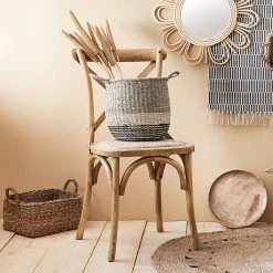 Butlers Chaise CROSS COUNTRY - Rotin - Blanc -Chaises Boutique 1000365708 220728 022 MOOD DETAILS P000000001000365708 mood