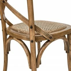 Butlers Chaise CROSS COUNTRY - Rotin - Blanc -Chaises Boutique 1000365708 220728 060 DETAILS P000000001000365708