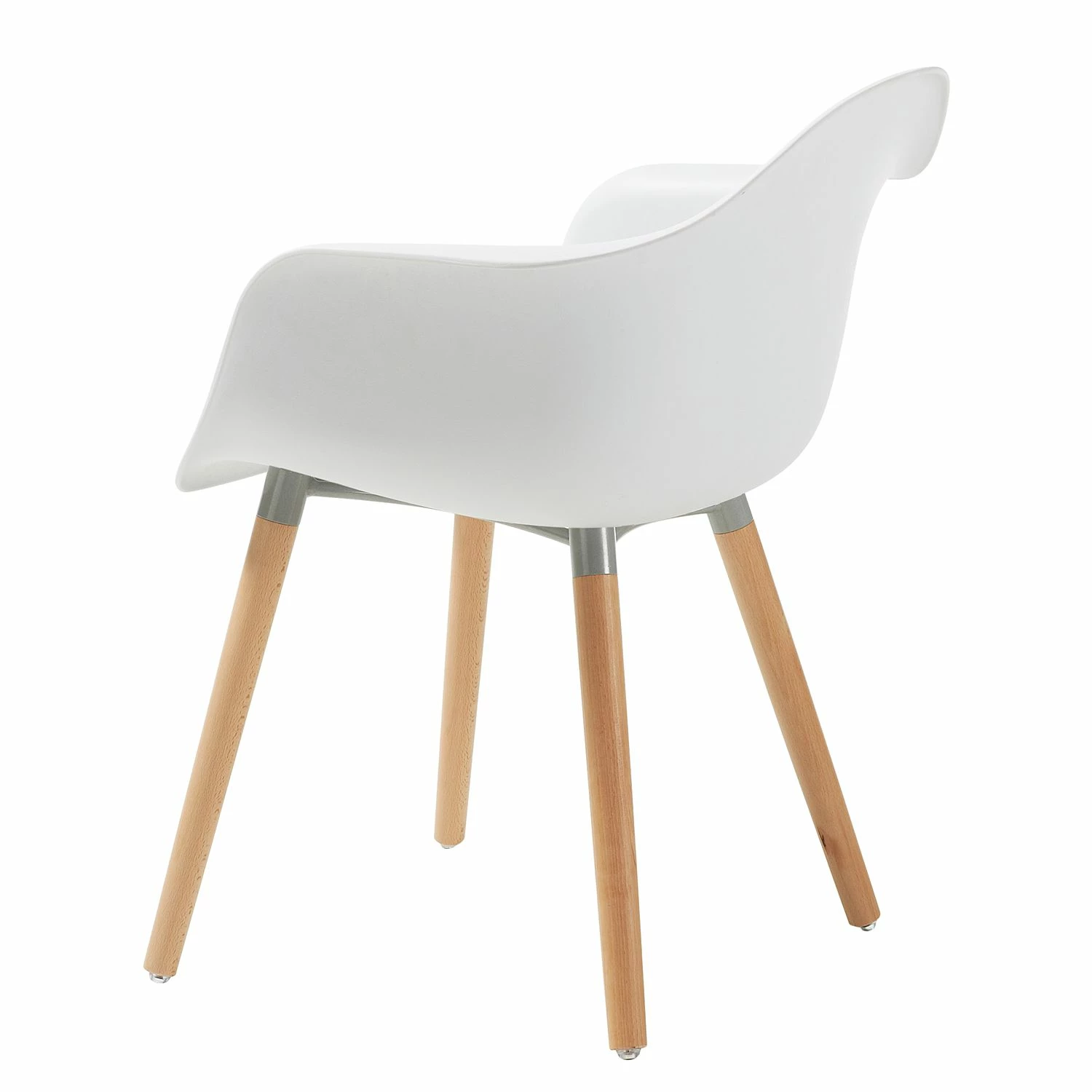 Mørteens Chaises à accoudoirs Cevo (lot de 2) - Blanc 5 Mørteens Chaises à accoudoirs Cevo (lot de 2) - Blanc – Image 3