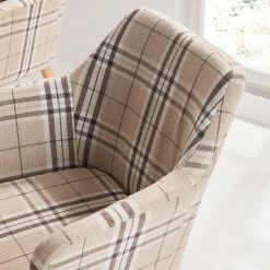 Mørteens Chaise à accoudoirs Leedy III - 1 chaise 19 Mørteens Chaise à accoudoirs Leedy III - 1 chaise -Chaises Boutique armlehnenstuhl leedy iii webstoff eiche massiv beige eiche 4786636