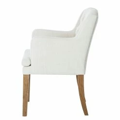 Maison Belfort Chaise à accoudoirs Austin - Tissu Kyra: Blanc 18 Maison Belfort Chaise à accoudoirs Austin - Tissu Kyra: Blanc -Chaises Boutique armlehnstuhl austin webstoff weiss 312958