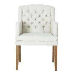 Maison Belfort Chaise à accoudoirs Austin - Tissu Kyra: Blanc 19 Maison Belfort Chaise à accoudoirs Austin - Tissu Kyra: Blanc -Chaises Boutique armlehnstuhl austin webstoff weiss 312959
